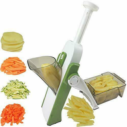 5 In 1 Mandoline Vegetable Slicer Food Chopper, Vegetable Cutter, Quick Fruit Dicer (random Color)