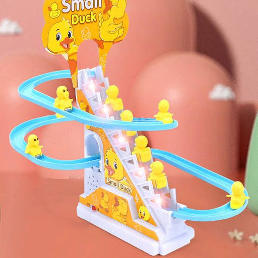 Smart Duck Ladder Climbing Race Set – Funny Toy For Kids (random Color/design)